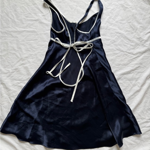 Vintage lingerie tie back dress - Picture 2 of 4
